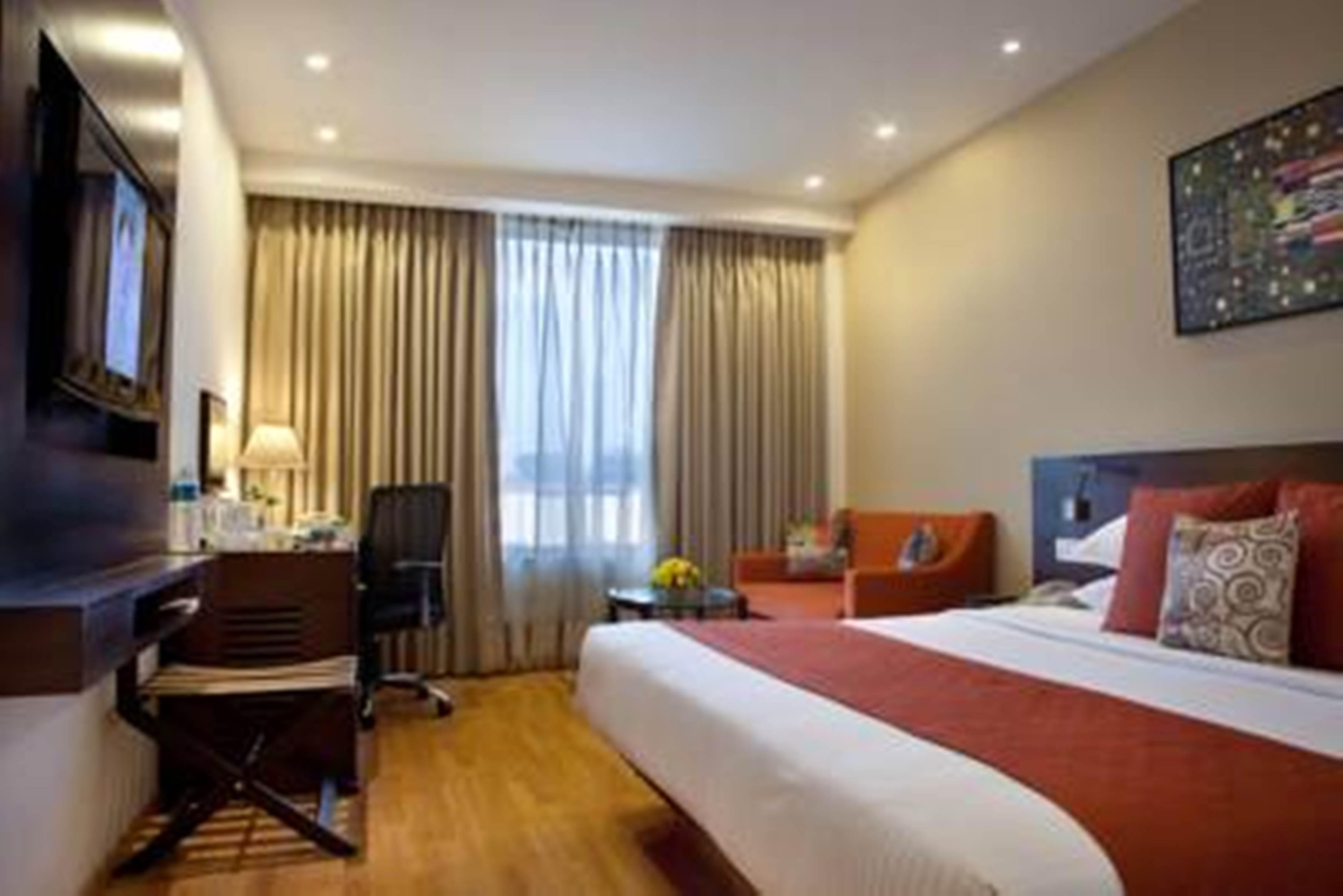 فندق ليمون تري بريمير مطار دلهي نيودلهي المظهر الخارجي الصورة A room at the hotel