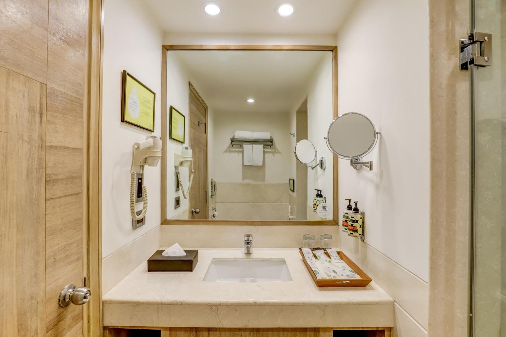 فندق ليمون تري بريمير مطار دلهي نيودلهي المظهر الخارجي الصورة Bathroom